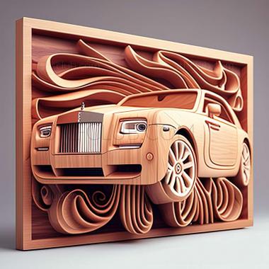 3D model Rolls Royce Dawn 2015 (STL)